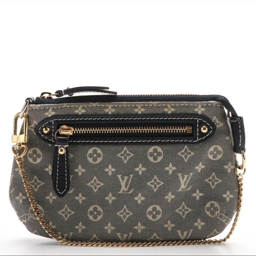 Louis Vuitton Vintage Pochette Accessoires Monogram Idylle Mini Encre Canvas